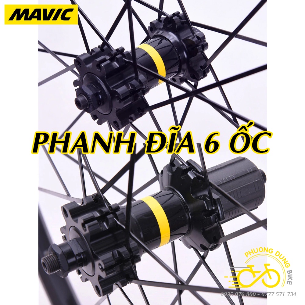 Bộ vành nhôm xe đạp MAVIC COSMIC Elite 700Cx40mm