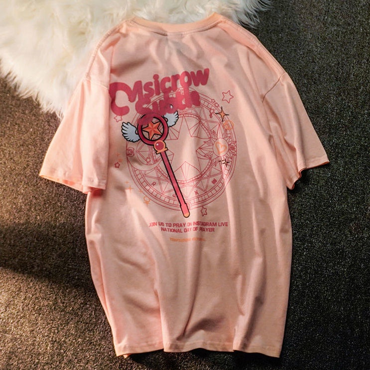 NRVP Áo Thun Nữ Cổ Tròn Ngắn Tay Thời Trang Mùa Hè Phong Cách Hàn Quốc 2022