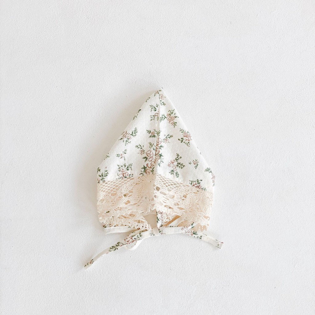 Bộ đồ liền thân hoa nhí vintage bé gái Bộ đồ liền thân dễ thương xinh xắn cute đáng yêu