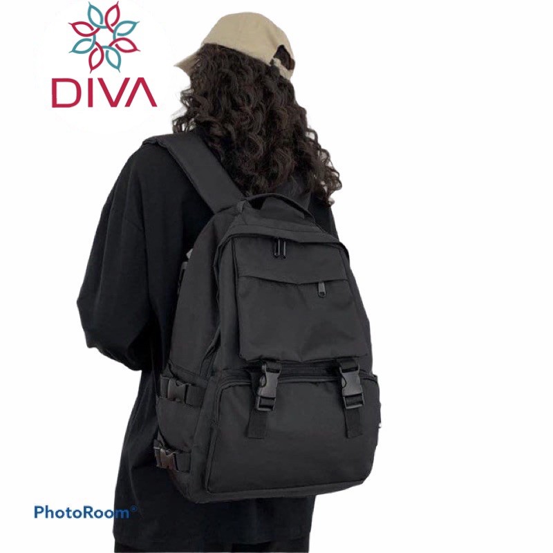 Balo ulzzang -balo thời trang nữ nam cao cấp đồng màu BL99