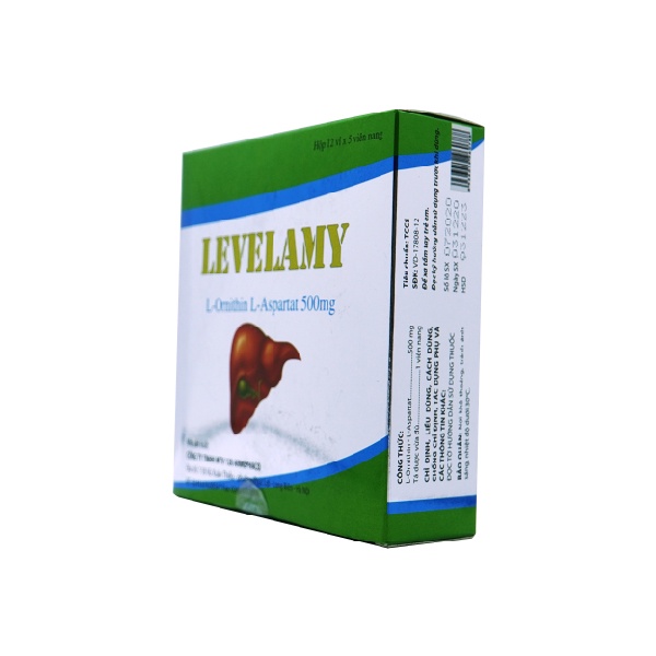 Viên uống sơ gan Levelamy 500mg  - Phân phối bởi Eunice