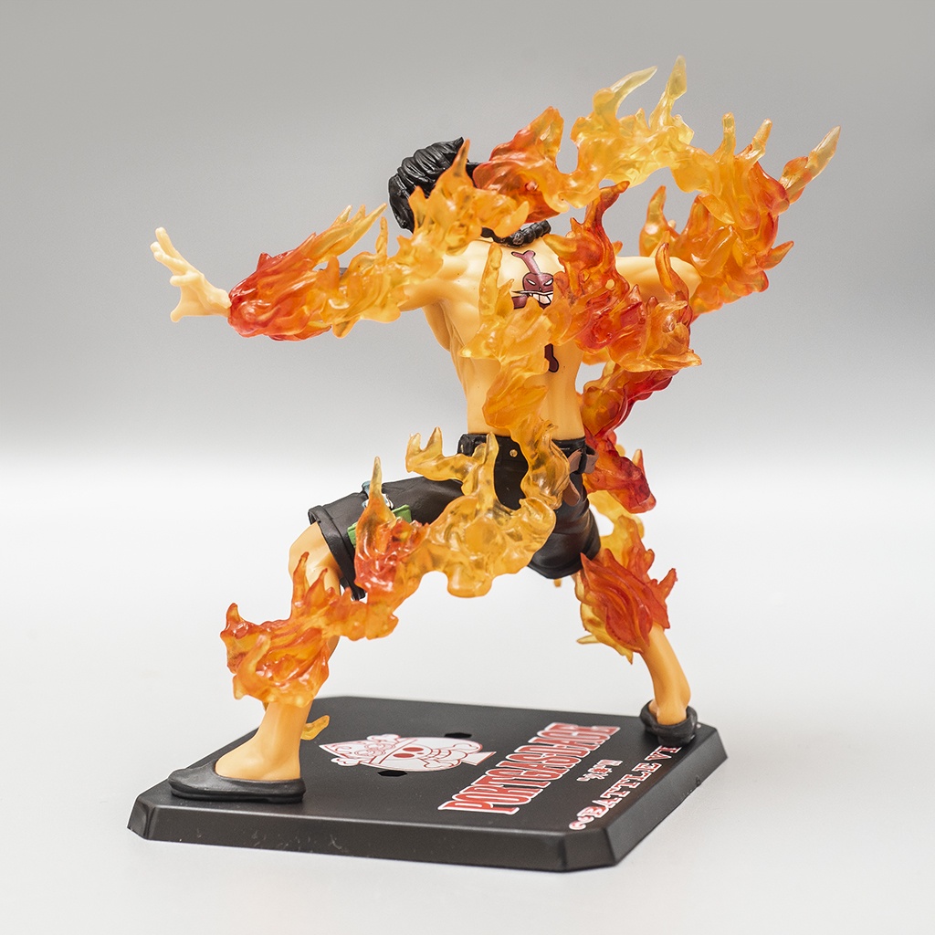 Mô hình One Piece nhân vật Ace phiên bản Battle Ver đồ chơi mô hình nhân vật One Piece để bàn trang trí Haki Shop
