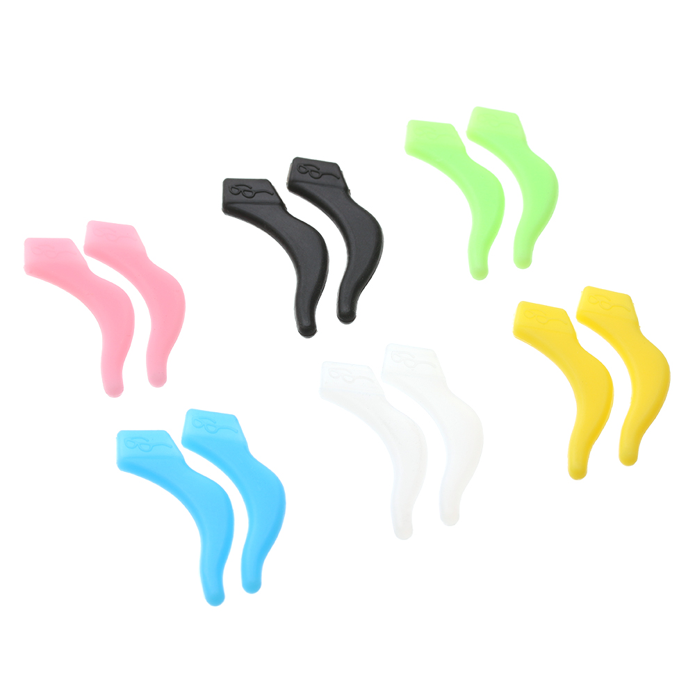 Set 2 Cặp Phụ Kiện Giữ Mắt Kính Bằng Silicon Chống Trượt