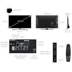 SMART TIVI NANOCELL LG 4K 49 INCH 49NANO81TNA MỚI 2020 | BigBuy360 - bigbuy360.vn