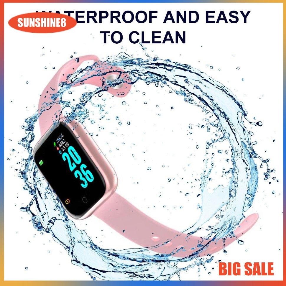 【SUN】Y68 / D20 Silicone Wristband Watch Accessories Intelligent Watch Watchband