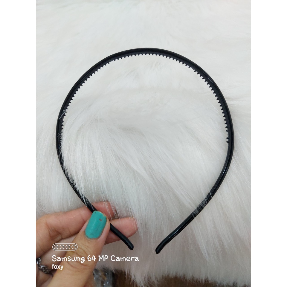 -CÀI TÓC ĐEN TRƠN NHỎ XINH 4mm ,8mm, LẺ 1 CÁI