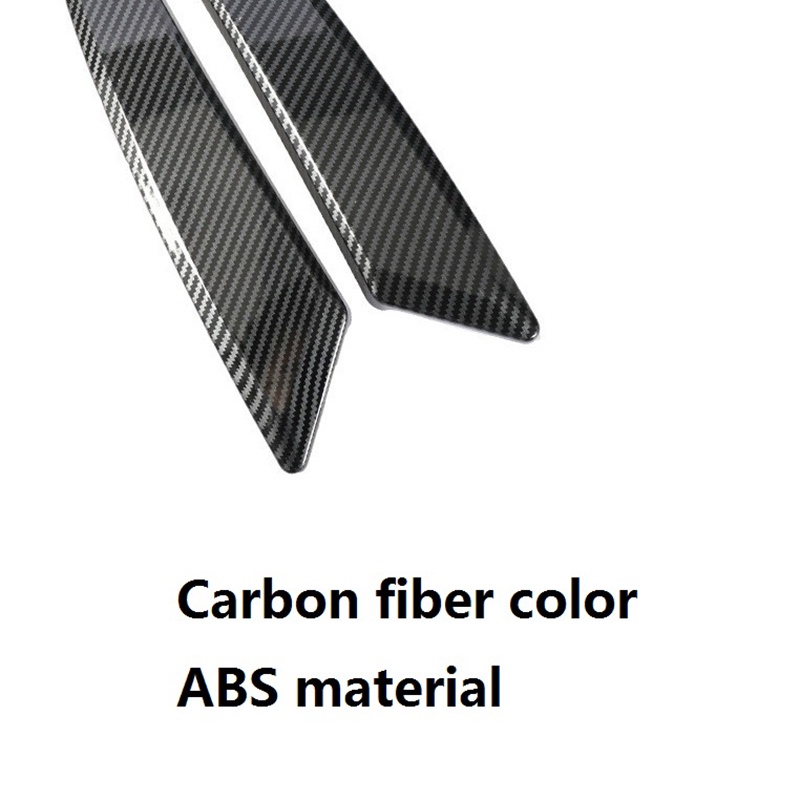Khung Viền Tay Nắm Cửa Bằng Sợi Carbon Trang Trí Nội Thất Xe Hơi Toyota Corolla CROSS 2019-2021