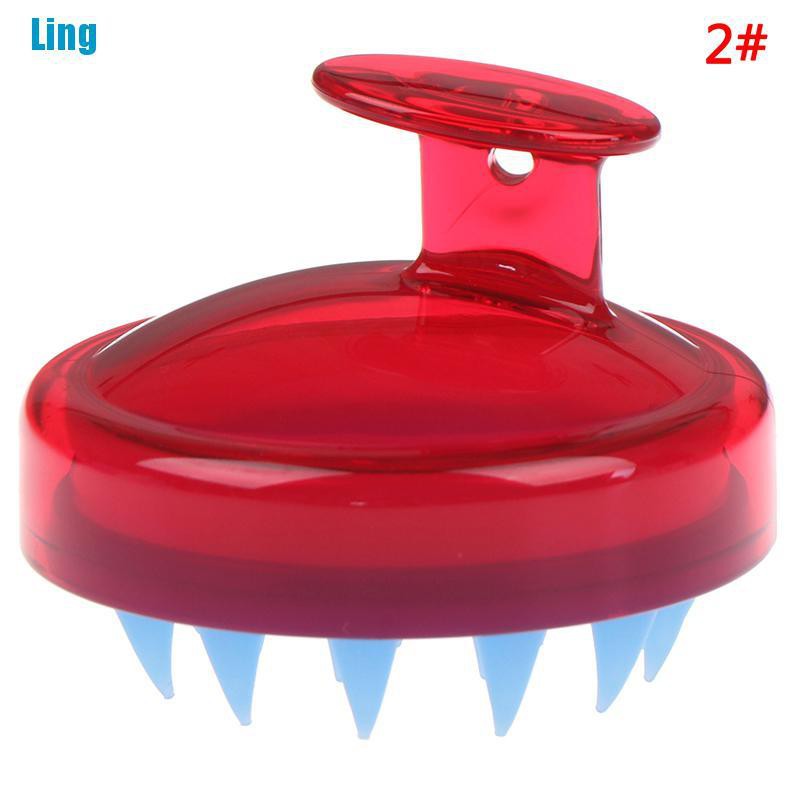 Lược gội đầu mát xa thư giãn bằng silicon êm ái thoải mái
