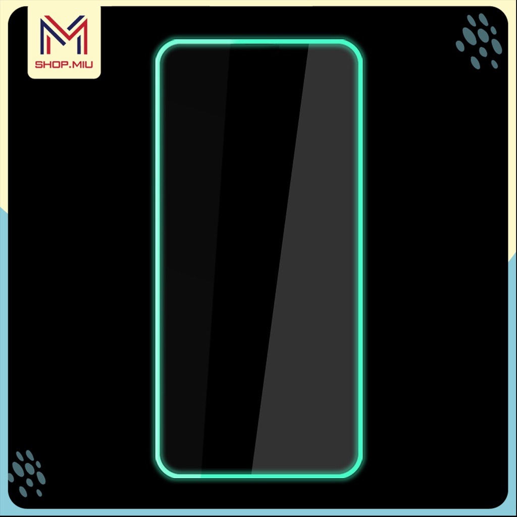 Cường lực Dạ Quang Phát Sáng Realme Q/Realme 5 pro/Realme 5/5i/6i/Realme X2/XT/X2 pro/Realme X/C3/C3i/C11/C12/C15/C21y