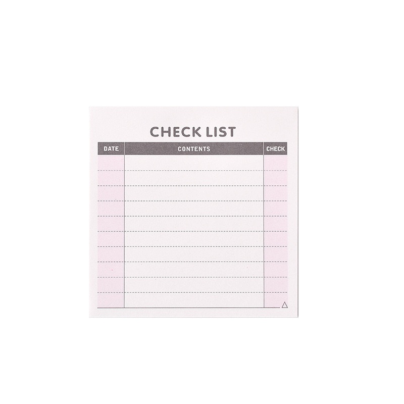 [Hàng mới về] Set 60 tờ giấy note lên kế hoạch theo tuần, theo tháng, tập giấy ghi chú checklist