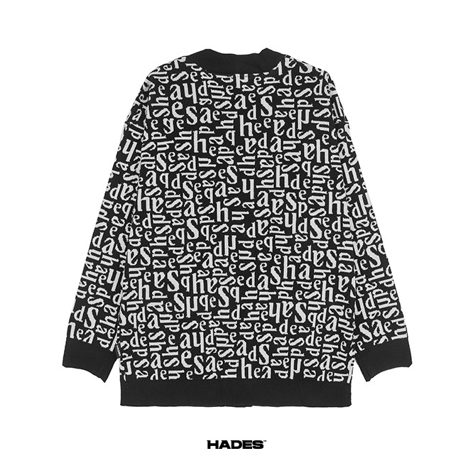 Áo Khoác Len ALPHABETIC CARDIGAN - HADES Brand Chính Hãng. | BigBuy360 - bigbuy360.vn