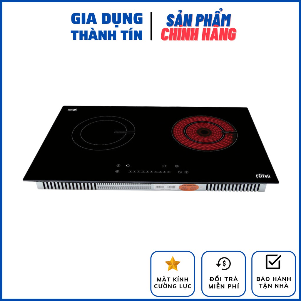 Bếp từ-hồng ngoại cảm ứng IC4200EN mặt kính siêu bền