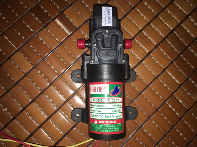 Máy bơm tăng áp mini Đỉnh Phong