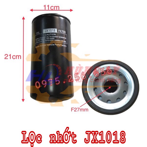 Lọc nhớt JX1018 lọc nhớt các loại phụ tùng ô tô phụ tùng Hùng Lỳ