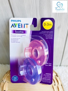 TY GIẢ PHILIPS AVENT SOOTHIES 0-3M
