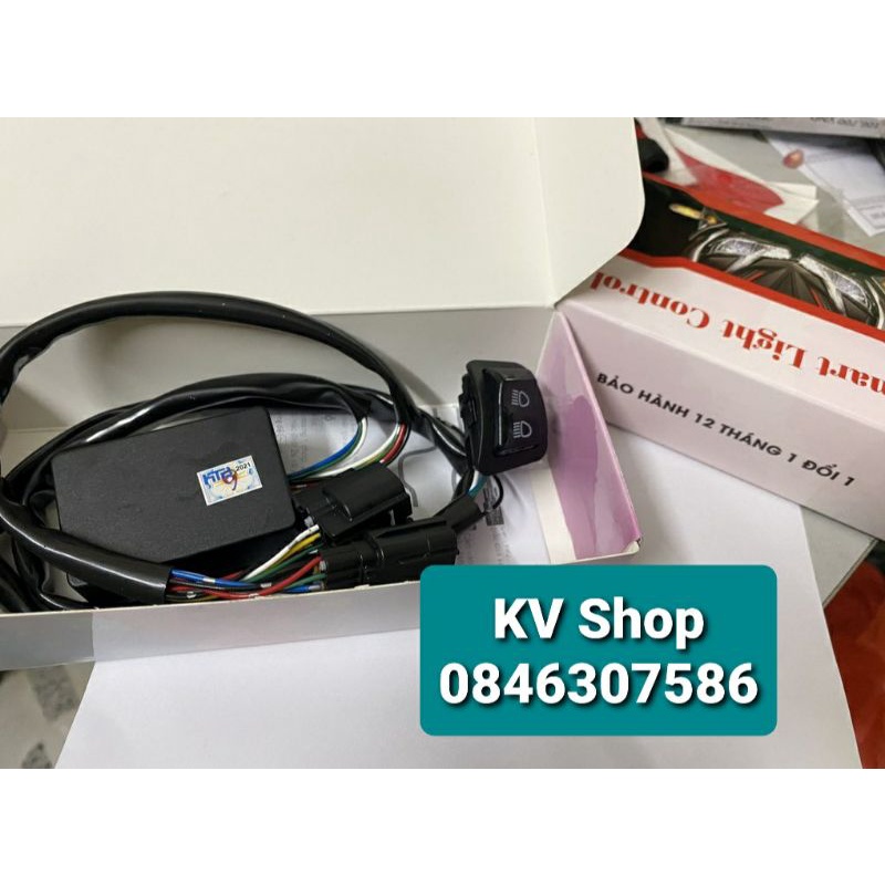 Mạch tắt đèn/ mạch passing xe [ Winner X/ SH/ Lead/ Airblade/ Vision/ Wave RSX/ Wave/ Wave RSX ], kèm công tắc, BH 1 năm