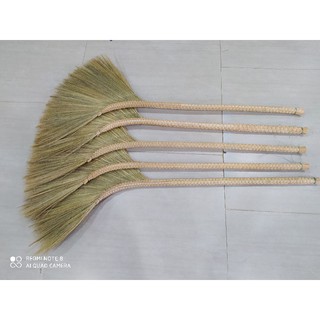 Chổi Cỏ Siêu Nhẹ,Siêu Bền Quét nhà được làm thủ công,không rụng bông cam kết sử dụng trên 01 năm
