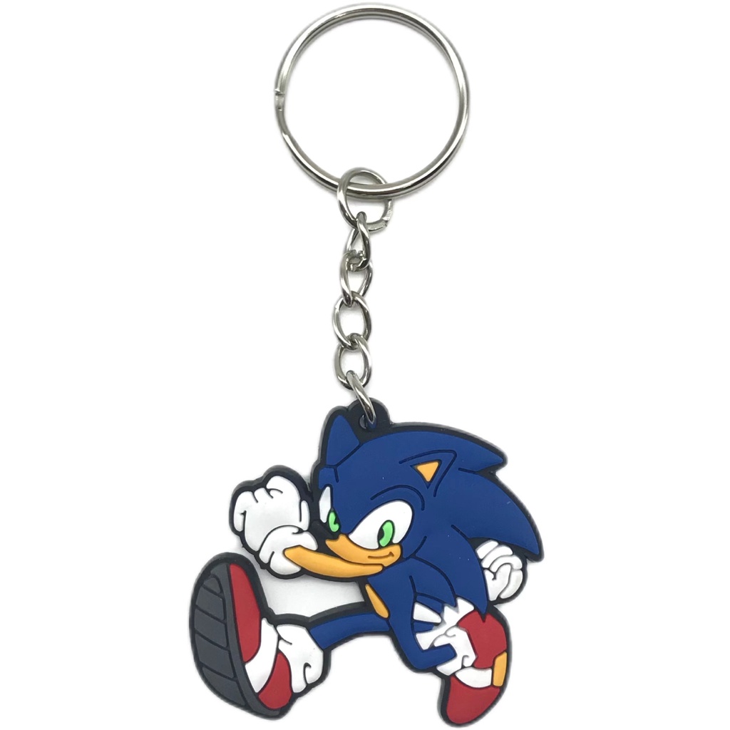 Móc Khóa PVC Mềm Chủ Đề Nhím Sonic