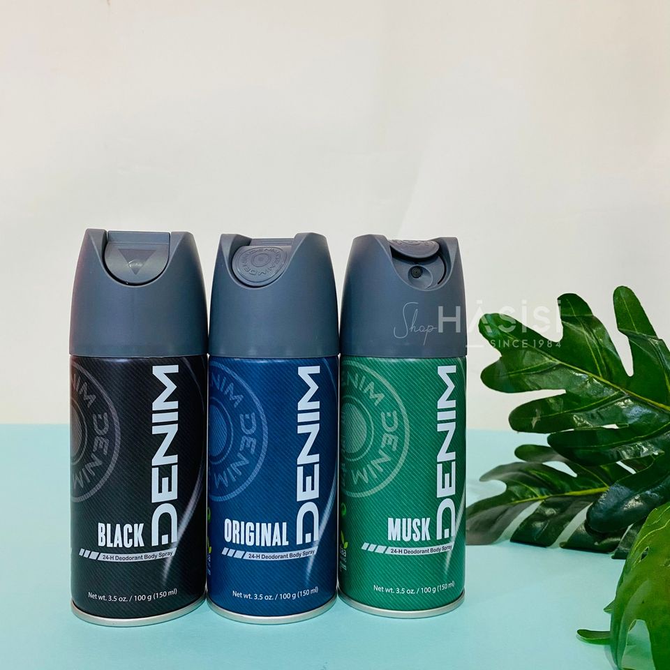 XỊT KHỬ MÙI DENIM DEODORANT ORIGINAL 150ML HÀNG MỸ CHÍNH HÃNG - THƠM CỰC KÌ THÍCH LẮM Ạ - 10195