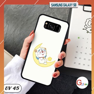 Ốp lưng nhám viền dẻo Samsung Galaxy S8 in hình