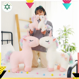 Pony nhồi bông - Pony hồng cao cấp 30cm - chất liệu dạ mềm