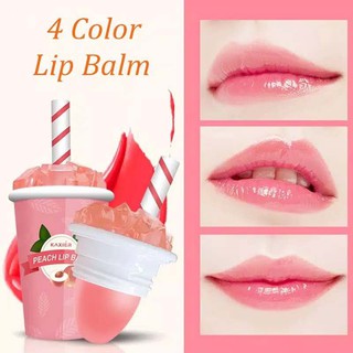Son dưỡng ẩm đổi màu theo nhiệt độ có 4 màu sắc tùy chọn thiết kế hình cây kem