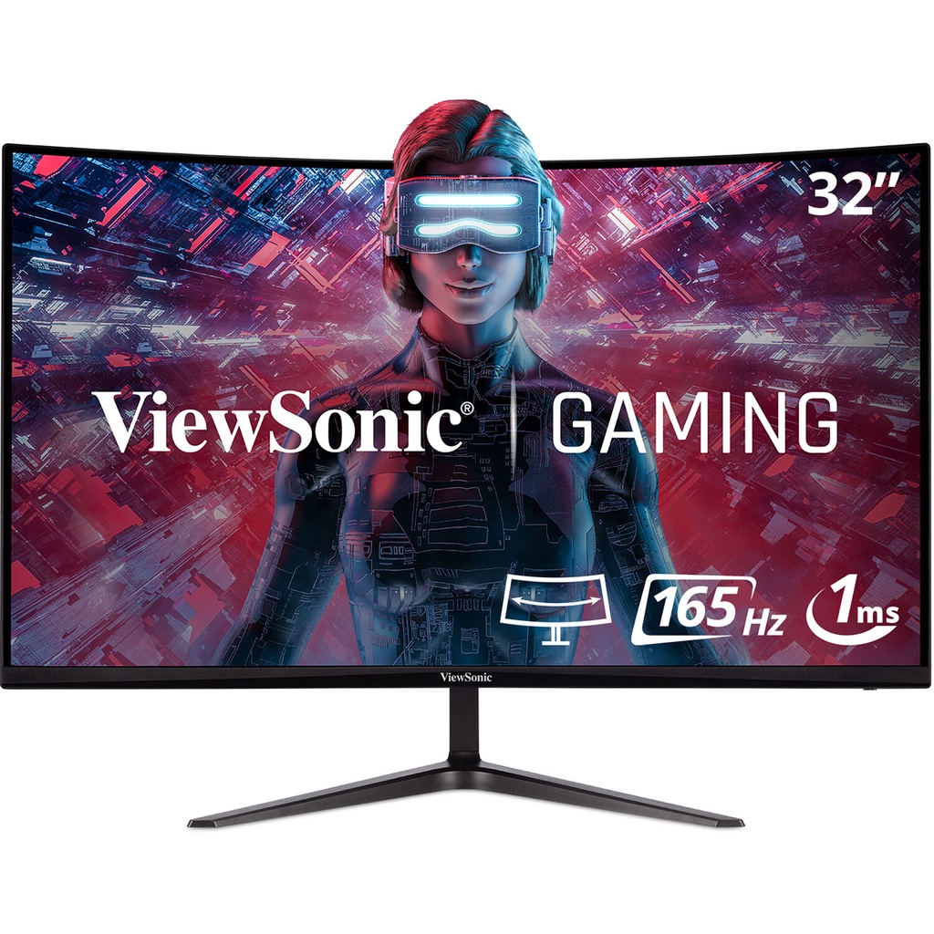 Màn hình máy tính cong 32 inch Full HD, 165Hz, 1ms