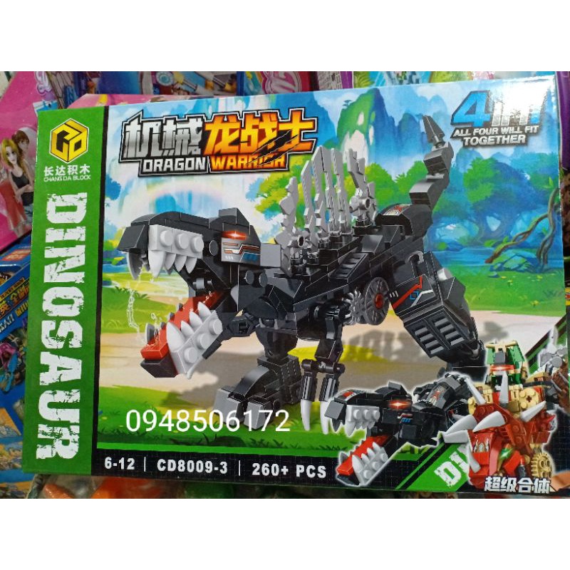 Rồng Đỏ Khổng Lồ 217 Chi Tiết Ninjago Lego-OBM Đồ Chơi Xếp Hình Lắp Ráp.