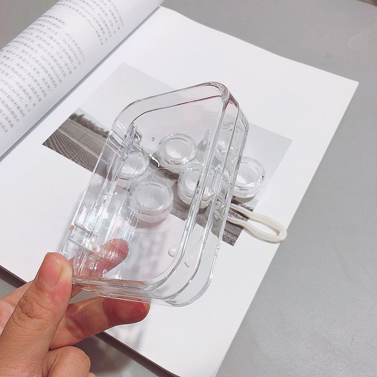 Hộp Đựng Lens 3 Hộp Trong Suốt - L1023