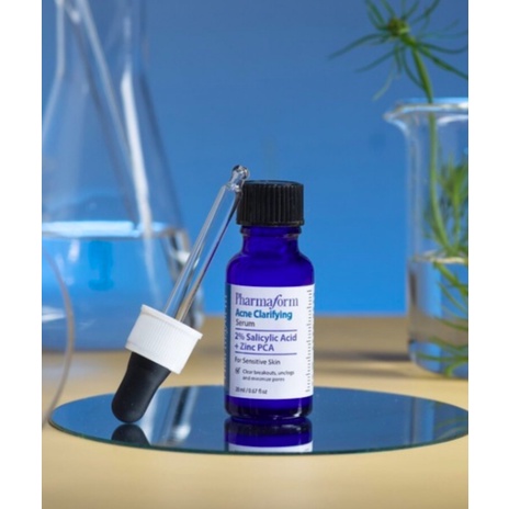 Serum Kiềm Dầu Giảm Mụn Pharmaform Acne Clarifying 2% BHA 1% ZinC 20ml