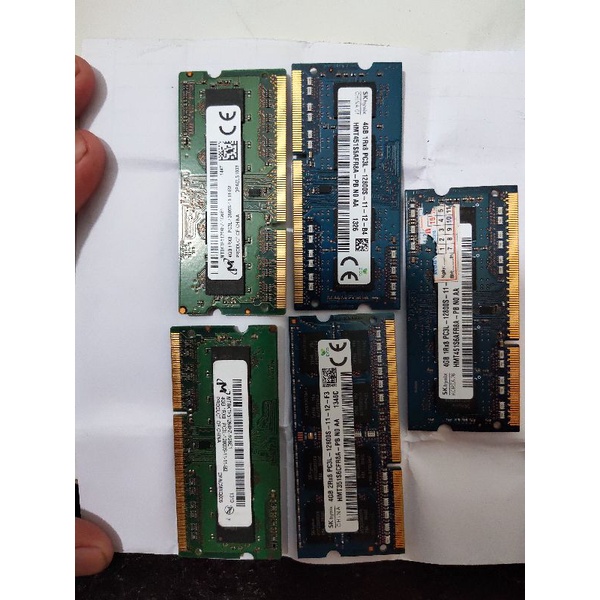 ram 4g buss 1333 1600 laptop