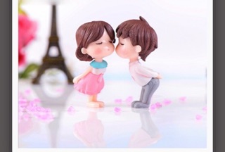 ❤️Tiểu cảnh tình nhân hôn nhau. ( đôi)
