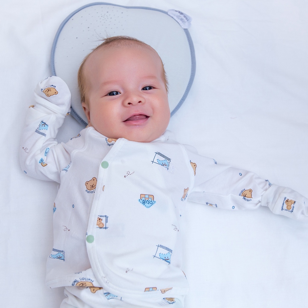 Bộ dài tay cài giữa Nature Wear