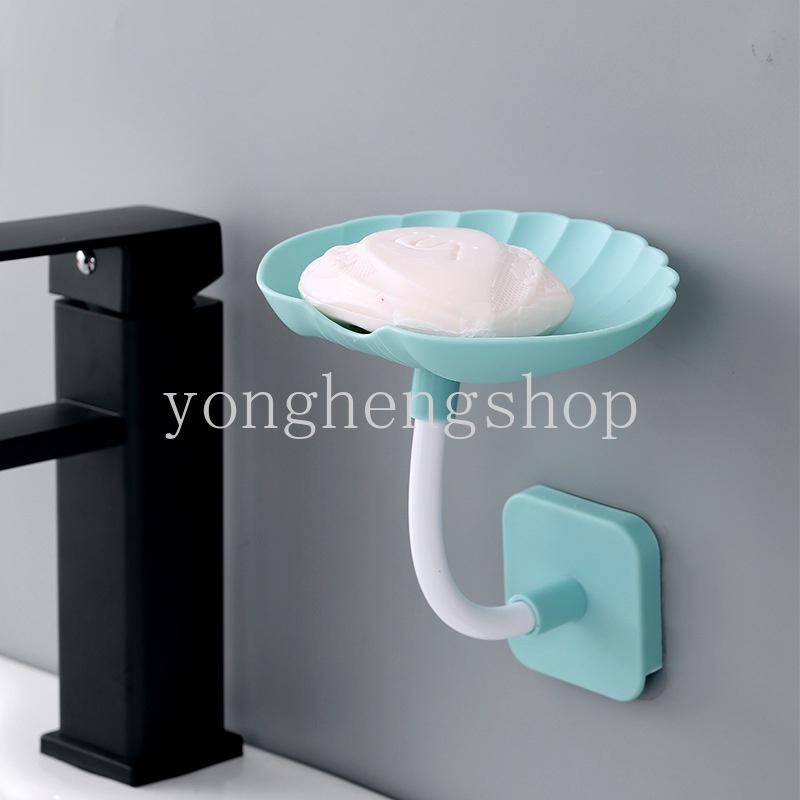Khay Đựng Xà Phòng Gắn Tường Hình Vỏ Sò Sáng Tạo