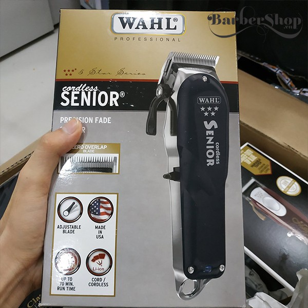 Tông đơ Wahl Senior Cordless LƯỠI KÉP