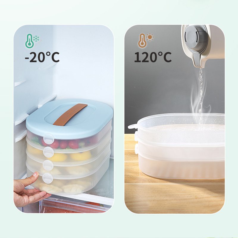 Hộp đựng đồ thức ăn 4 tầng ecoco E2019