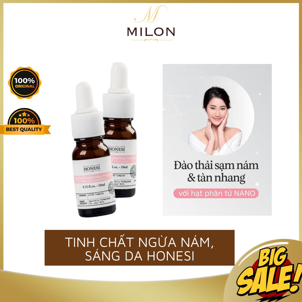 Tinh chất ngừa nám, trắng da HONESI Sản sinh tế bào gốc Hàn Quốc