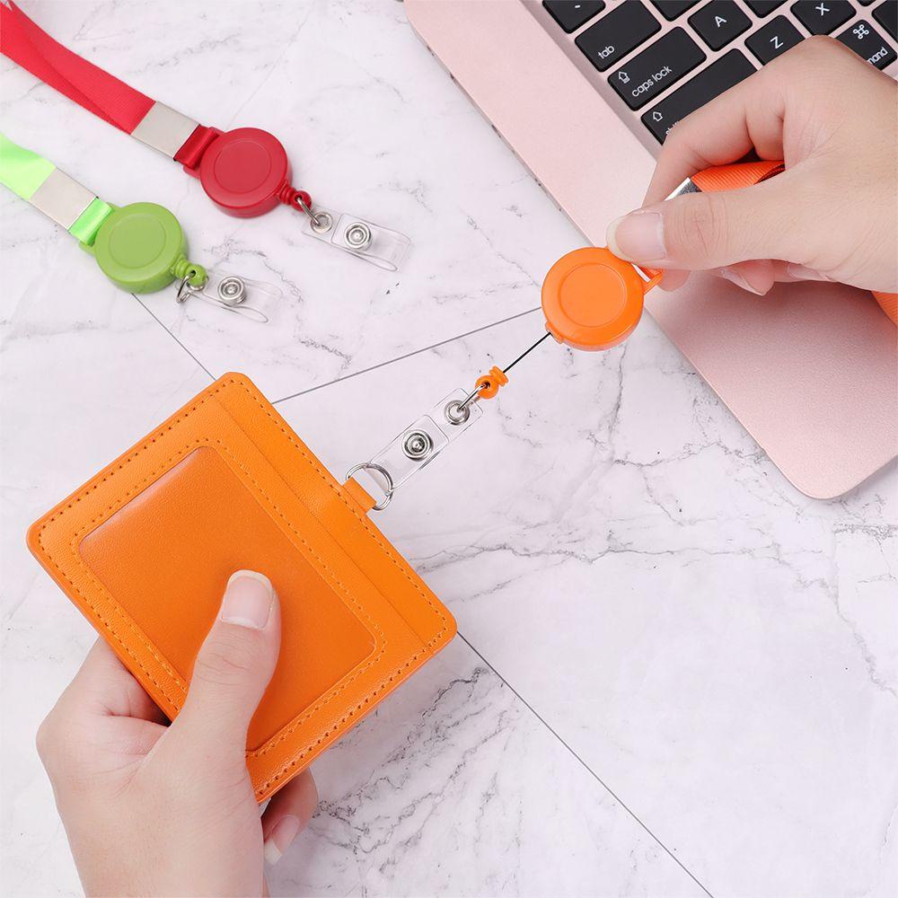 LAKAMIER 1 Dây Đeo Thẻ Bằng Nhựa Nhiều Màu Chống Thất Lạc