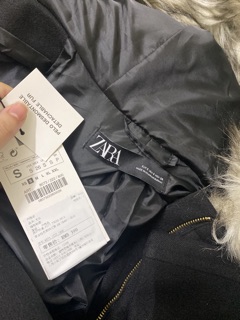 Áo dạ zara nữ