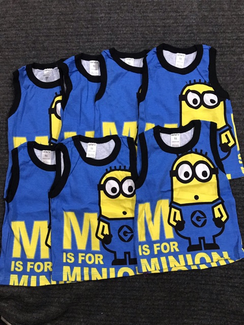 Áo ba lỗ hoạt hình minion