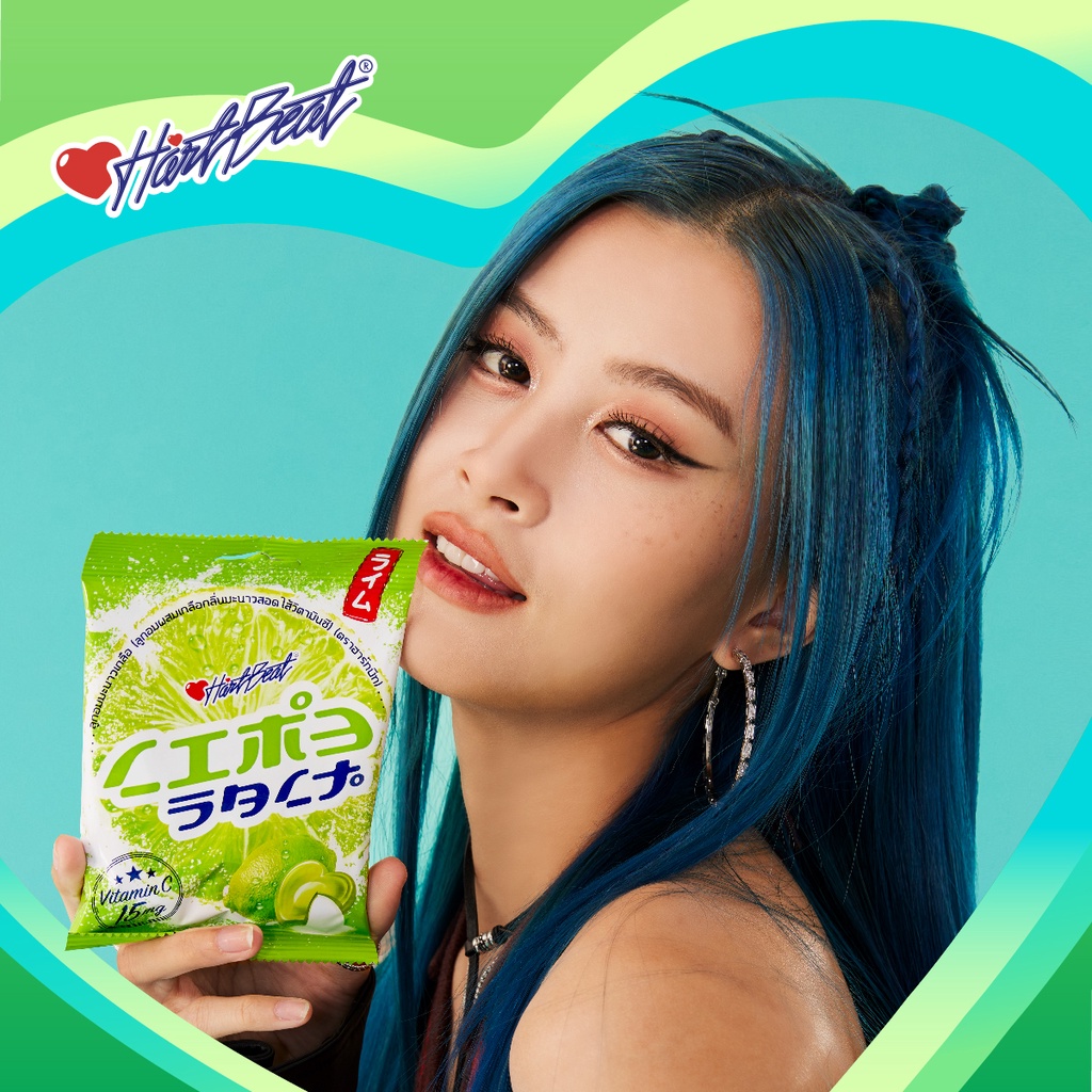 [GÓI 120G] Kẹo HARTBEAT Thái Lan Các Vị Trái Cây Chua Ngọt Thơm Ngon Bổ Sung Vitamin C Mỗi Ngày