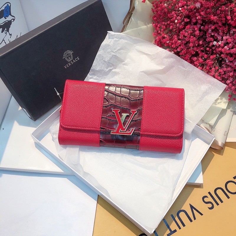 🌸[ FULLBOX]💥 Ví cầm tay nữ/ Ví cầm tay họa tiết sang trọng clutch dự tiệc/ Ví màu trắng/ màu đen/ màu đỏ