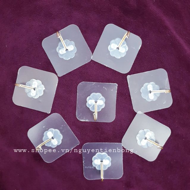 Combo sỉ 50 móc dán tường siêu chắc