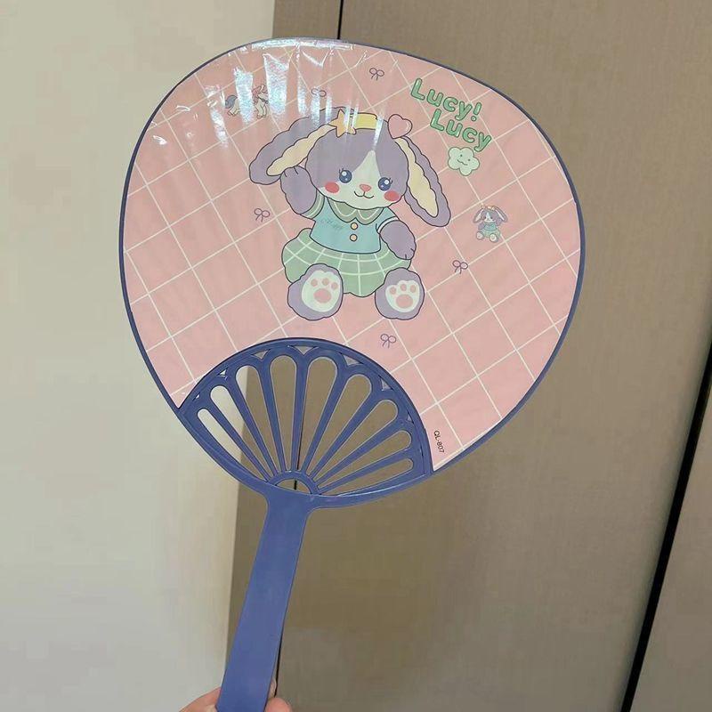 Quạt Nhựa Cầm Tay, Quạt Mini Cầm Tay Cute Hình Tròn Gọn Nhẹ, Tiện Lợi Mùa Hè 2022 Giá Rẻ