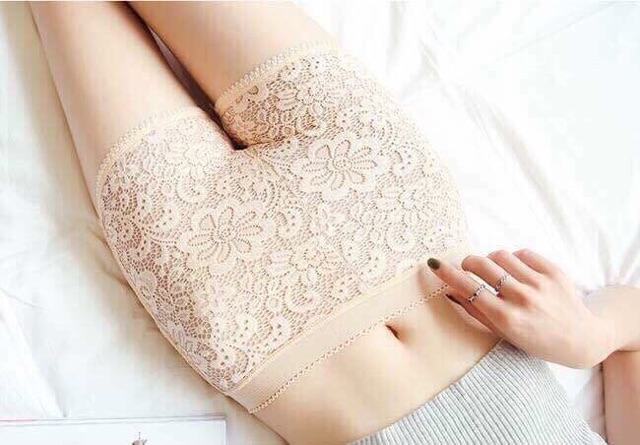 Quần đùi ren mặc trong váy - 2 lớp