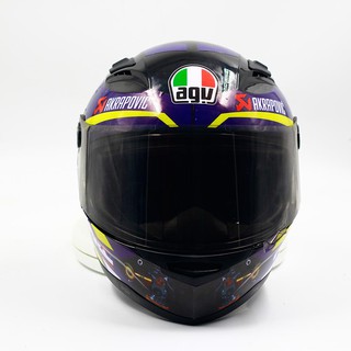 Mũ fullface Agu lên tem Honda