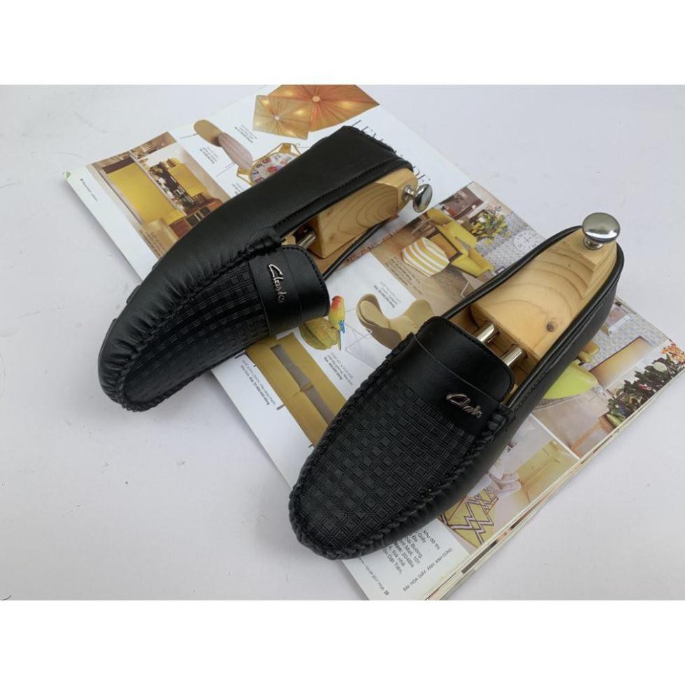 Giày lười da nam lịch lãm, giày tây lười mẫu mới dể phối đồ đủ size từ 38 đến 44cm