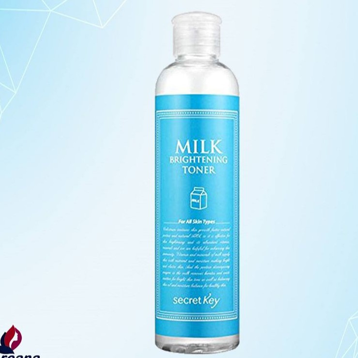 Nước hoa hồng dưỡng trắng da Secret Key Milk Brightening Toner 248ml