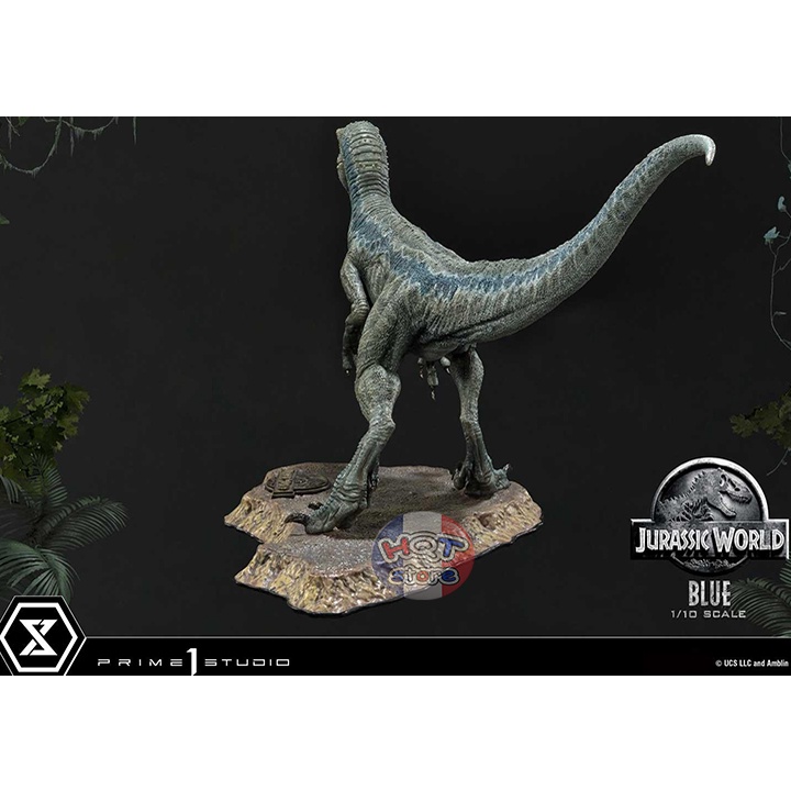 Mô hình khủng long Velociraptor Blue Prime 1 Studio Jurassic World tỉ lệ 1/10