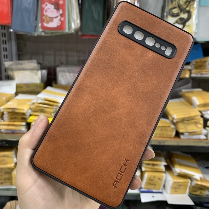 Ốp lưng Samsung S10 5G dẻo kiểu da
